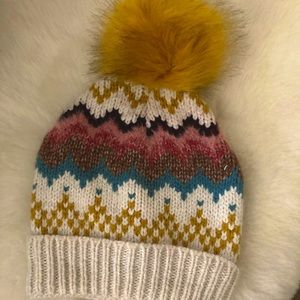 Norwegian knit beanie